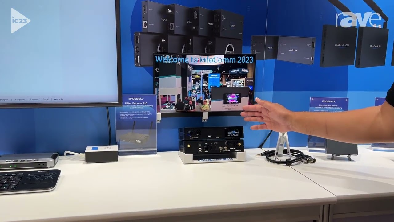 InfoComm 2023: Magewell Intros Ultra Encode AIO Universal Live Media Encoder