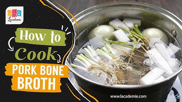 How to cook Pork Bone Broth - Vietnamese cuisine
