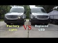 Mercedes Sprinter LED Running Lights DIY RV Conversion New Sprinter