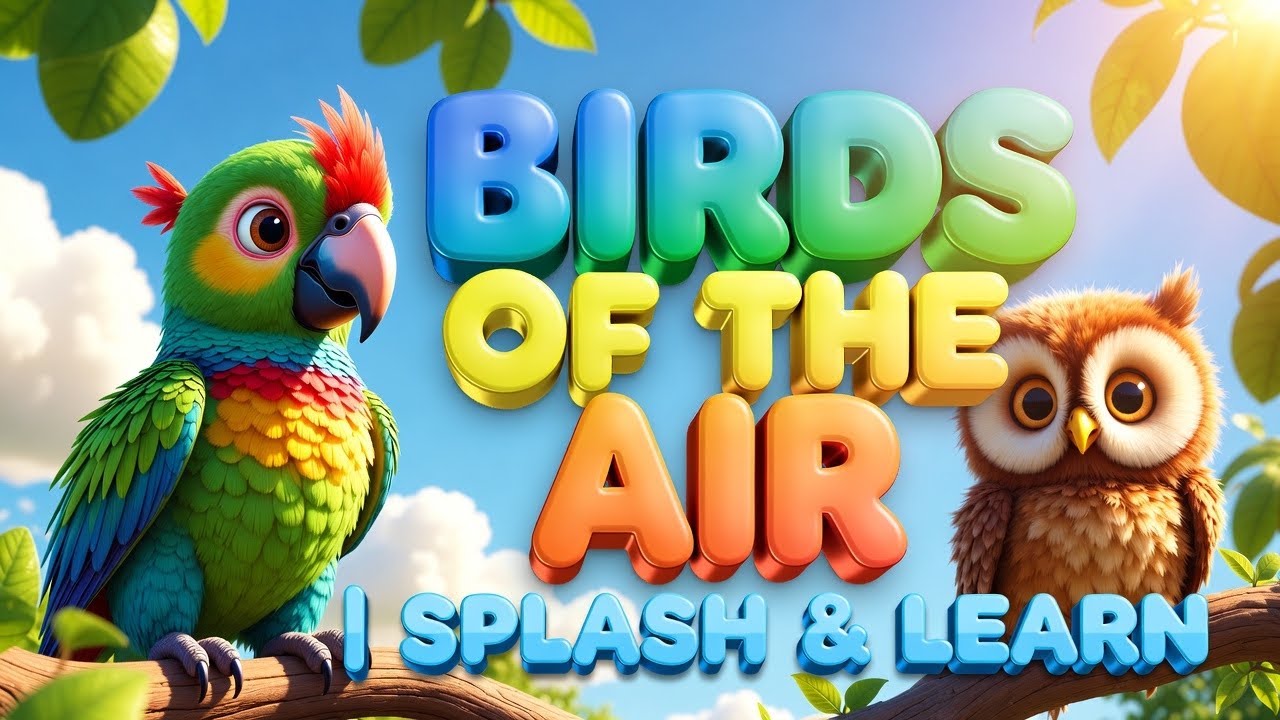 Title: Birds of the Air | Splash & Learn! 🦅🦜
