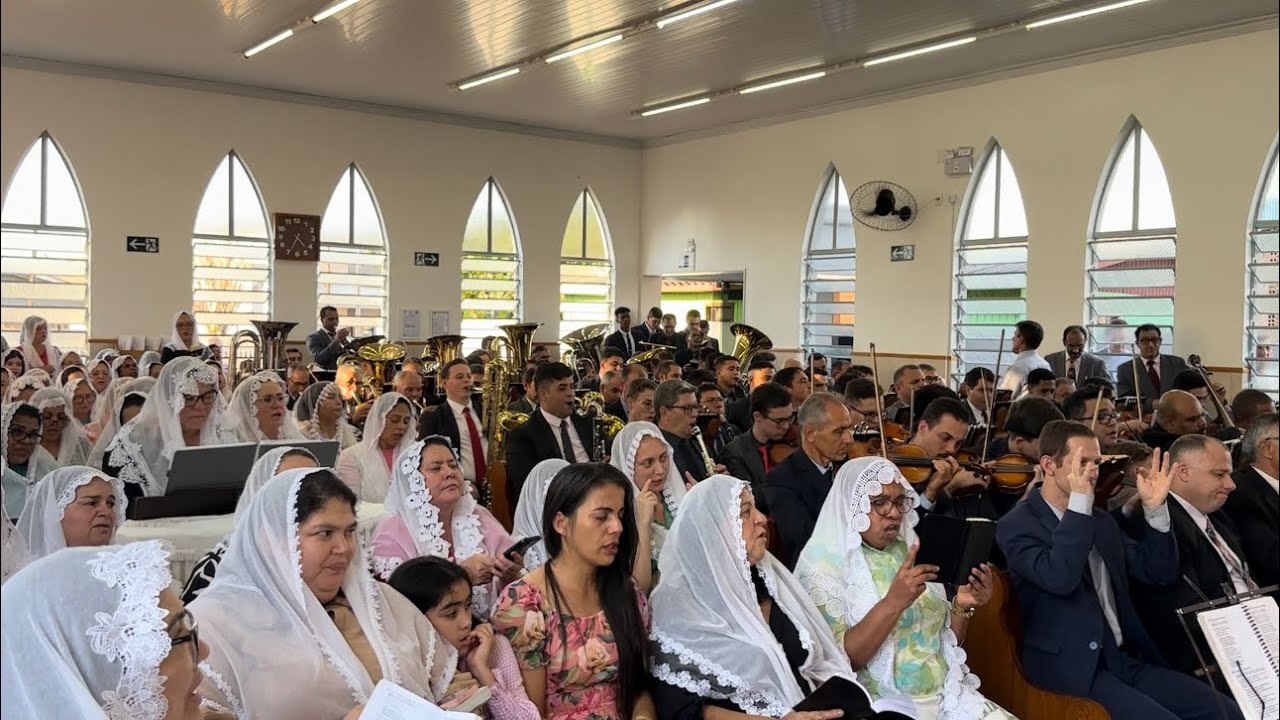 CCB HINO 394 - DE ARREPIAR A ALMA! Ensaio regional Três Barras do Paraná #ccb #ccbhinos #orquestra