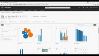 Tableau - Do it Yourself Tutorial - Tableau Online Navigation - DIY -25-of-50