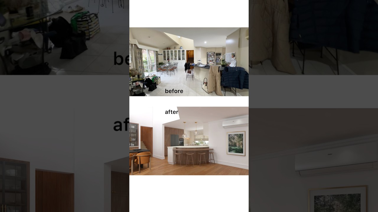 Renovation in Melbourne without structural change.