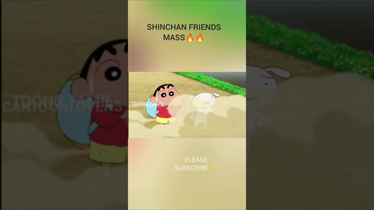 😍Shinchan friends mass scene 🔥🔥 