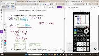 Rational Expression Math 30-2 Diploma Review P3 Pg4-5