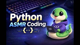Python ASMR Coding | Relaxing Session