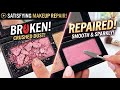 😌 Repairing My Dried Up &amp; Broken Makeup | Oddly Satisfying ASMR #asmr #satisfying 