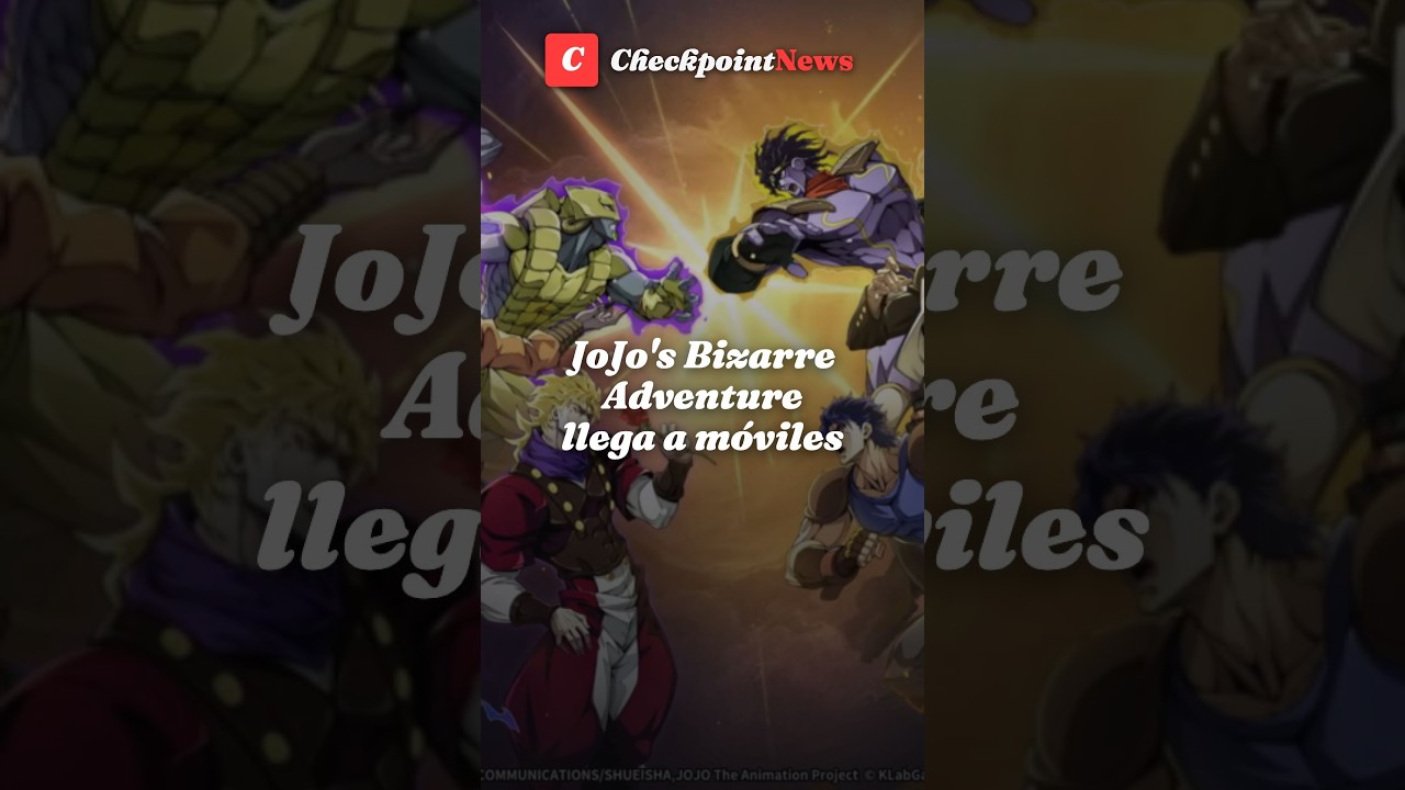 JoJo's Bizarre Adventure: Golden Spirit ya disponible en iOS y Android