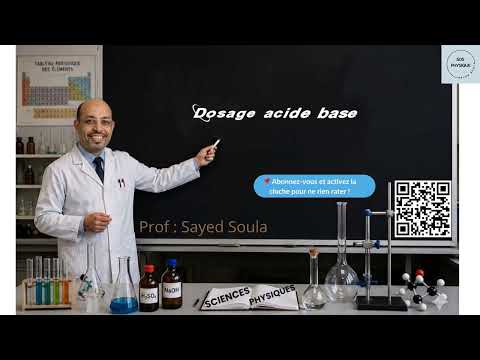 Dosage acide base (résumé audio)