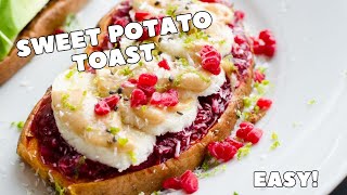 Sweet Potato Toast - Easy!