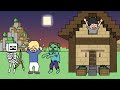 Work Hard or Get Eaten: A Day in Minecraft!