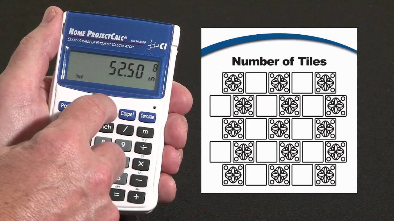 How to calculate the tile How to calculate the tile