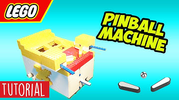 LEGO Pinball Machine With 2 Prizes TUTORIAL