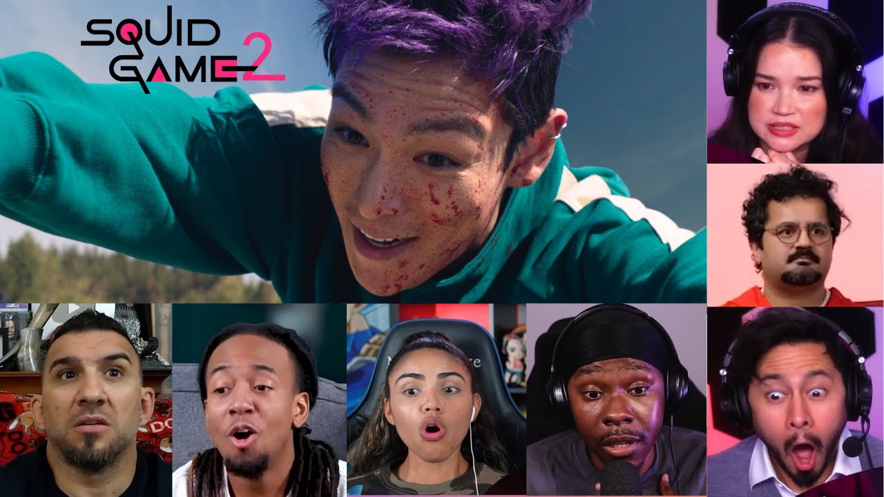 Reactors Reaction to the Thanos' Push Scene | Squid Game Season 2 Episode 3 (2024)