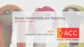 Abuse: Recognising and Reporting
