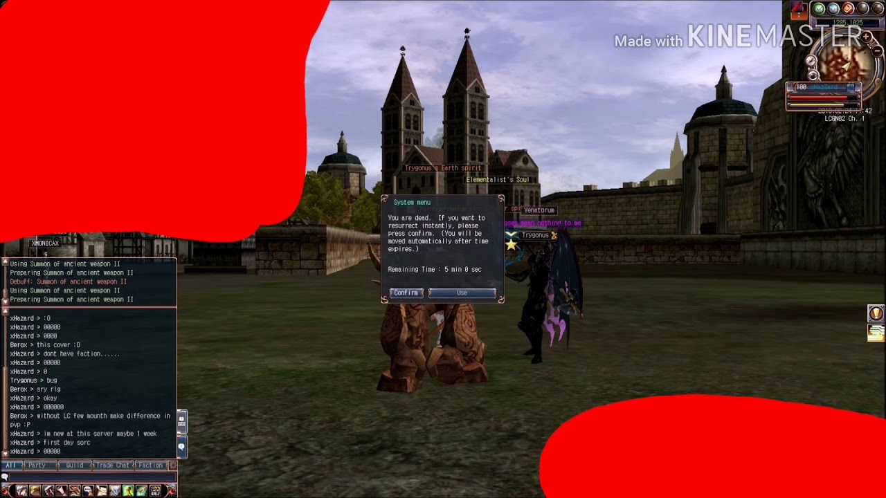 Lastchaos lcgn02 Trygonus vs 1 day sorc