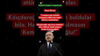 Tanju Özcan Cambaza Bak Diyerek Anayasayı 400 Oyla Kemal Kılıçdaroğlu Şfet