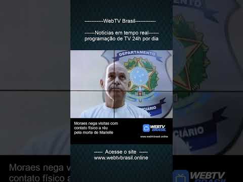 Moraes nega visitas com contato físico a réu pela morte de Marielle