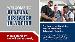 Police-Community Relations in America