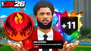 What LEGEND REBIRTH +11 CAP BREAKERS Looks Like in NBA 2K26 screenshot 4