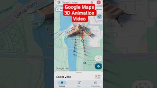 Google Maps Se 3D AI Animation Video Kaise Banaye 🤯 | Viral Map Effect Tutorial 2026