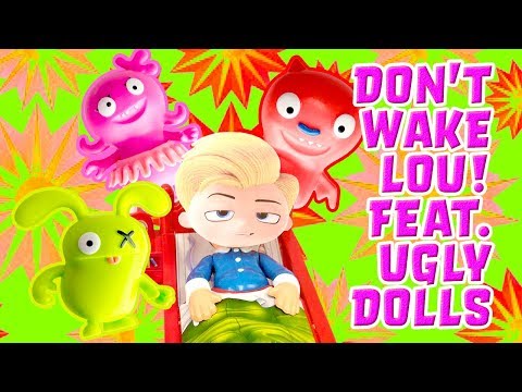 UglyDolls Movie Don't Wake Daddy Game! W/  Moxy, Lucky Bat & Lou