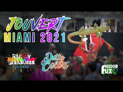 Miami Carnival Jouvert 2021 | Dutty Pleasures | Dutty Colors