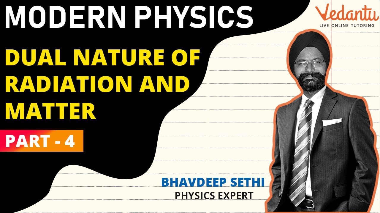 knowledge base Dual Nature of Radiation and Matter - Part 4 |Modern Physics|JEE Mains | Advanced |Board Preparation