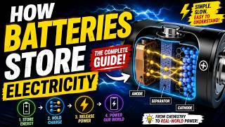 How Batteries Store Electricity – The Complete Guide