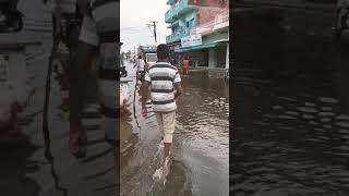 Flood Rain Water In Street