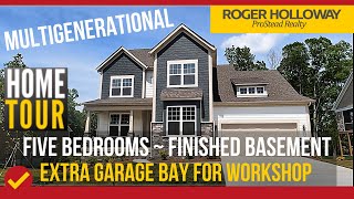 Multigenerational Five Bedroom Home with Finished Basement Under $550k