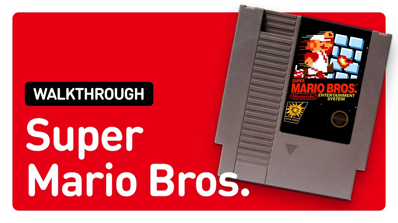Super Mario Bros. | NES | 1985 | Full Walkthrough Gameplay | 4K - YouTube