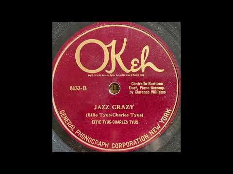 Bessie Brown and George W. Williams "Double Crossin' Daddy" Fletcher Henderson piano, 1923 78 blues