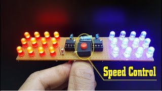 How To Make a Police Strobe light with IC NE555