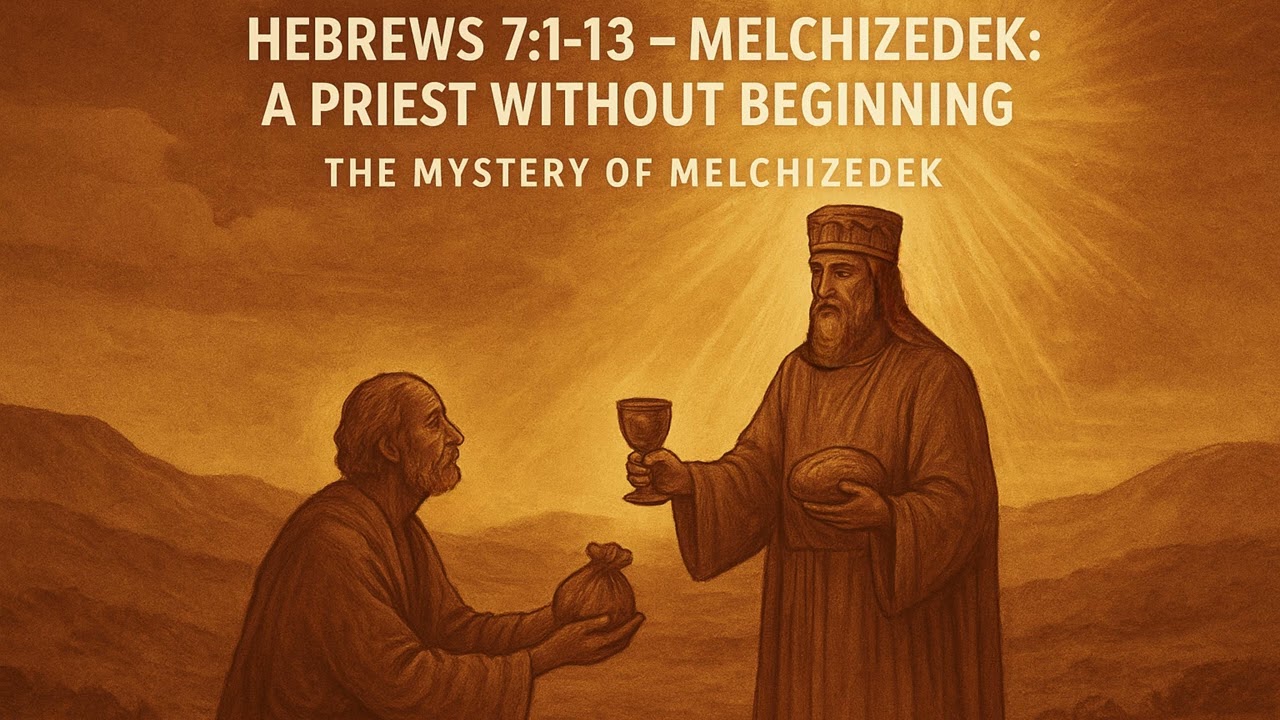 Евреям 7:1–13 – Мелхиседек: священник без начала