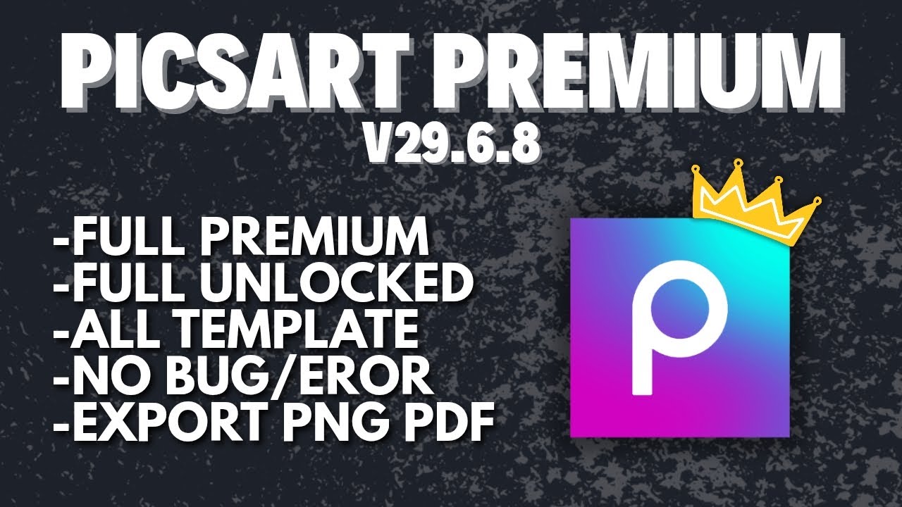 NEW UPDATE! Picsart Mod Premium Version 29.6.8 - TERBARU | Picsart Terbaru 2025
