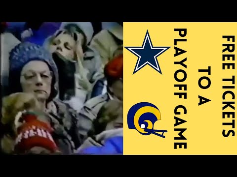 The CHEAPEST PLAYOFF GAME in NFL HISTORY | Rams @ Cowboys (1983 NFC Wild Card)