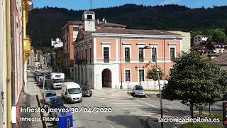 Infiesto, jueves 30 abril 2020