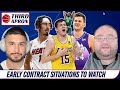 2025-26 Early Contract Watch: Which Contract Situations Are Worth Monitoring | Third Apron Podcast
