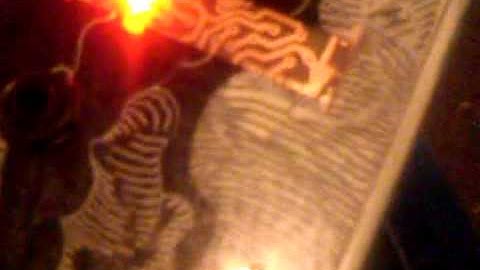 Casio SK-1 Control Voltage output to Circuit Bent "Operation" Game.