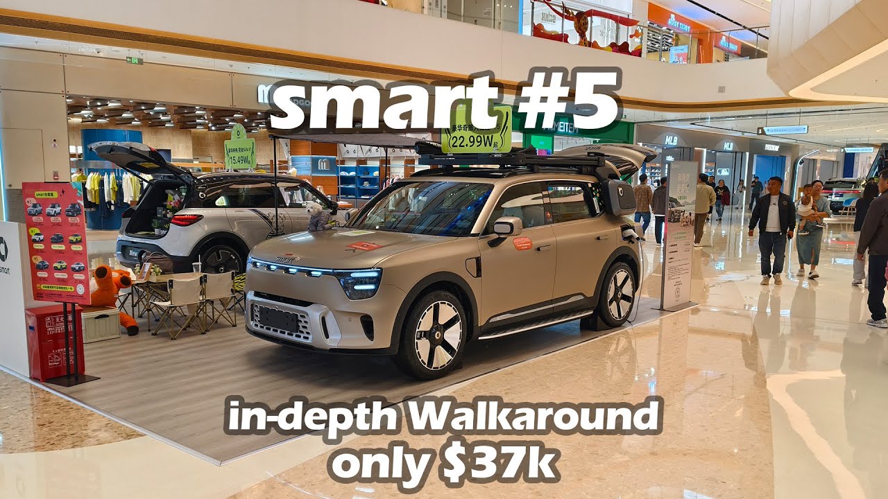 smart #5 Long Range Premium Edition 570km EV in-depth Walkaround - Big Bear Test Car