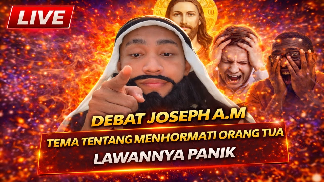 LIVE DEBAT JOSEPH A.M | TEMA TENTANG MENGHORMATI ORANG TUA