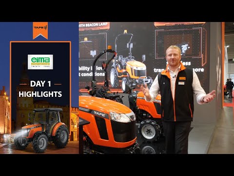 Walkaround Video of the TAFE Tractors Stand @EimaInternational 2024 | Hall 35, Stand B/12.
