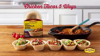 Chicken Tacos 5 Ways