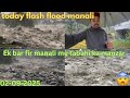 Today flash flood manali || ek bar pir se manali me tabahi ka manzar || flash flood || 02-09-2025