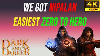 WE GOT NIPALAN WITH ZERO TO HERO KIT - MELEE SORCERER  + CROSSBOW RANGER - Dark and Darker