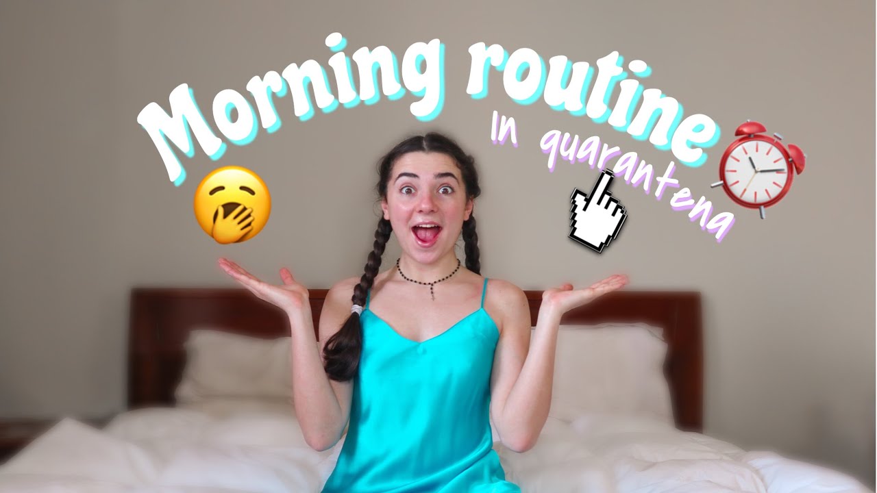 LA MIA VERA MORNING ROUTINE ⏰ IN QUARANTENA😱 |LO|💋 *DIVERTENTE*😂