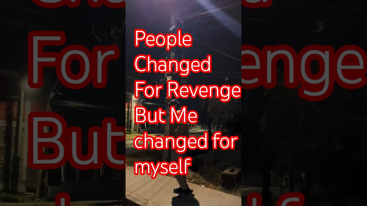 Я изменился ради себя 