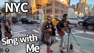 Sing with me for free at comic con NYC #jimmyblyexperiment