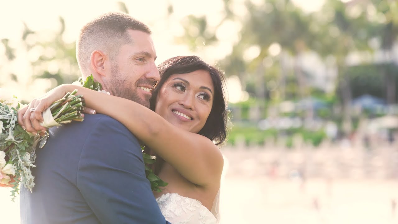 Ko Olina Chapel Place of joy l Oahu, Hawaii | Stephen + Mary Wedding Film